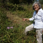 Connie with Autumn Crocus