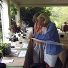 Patty and Connie Checking The Entries